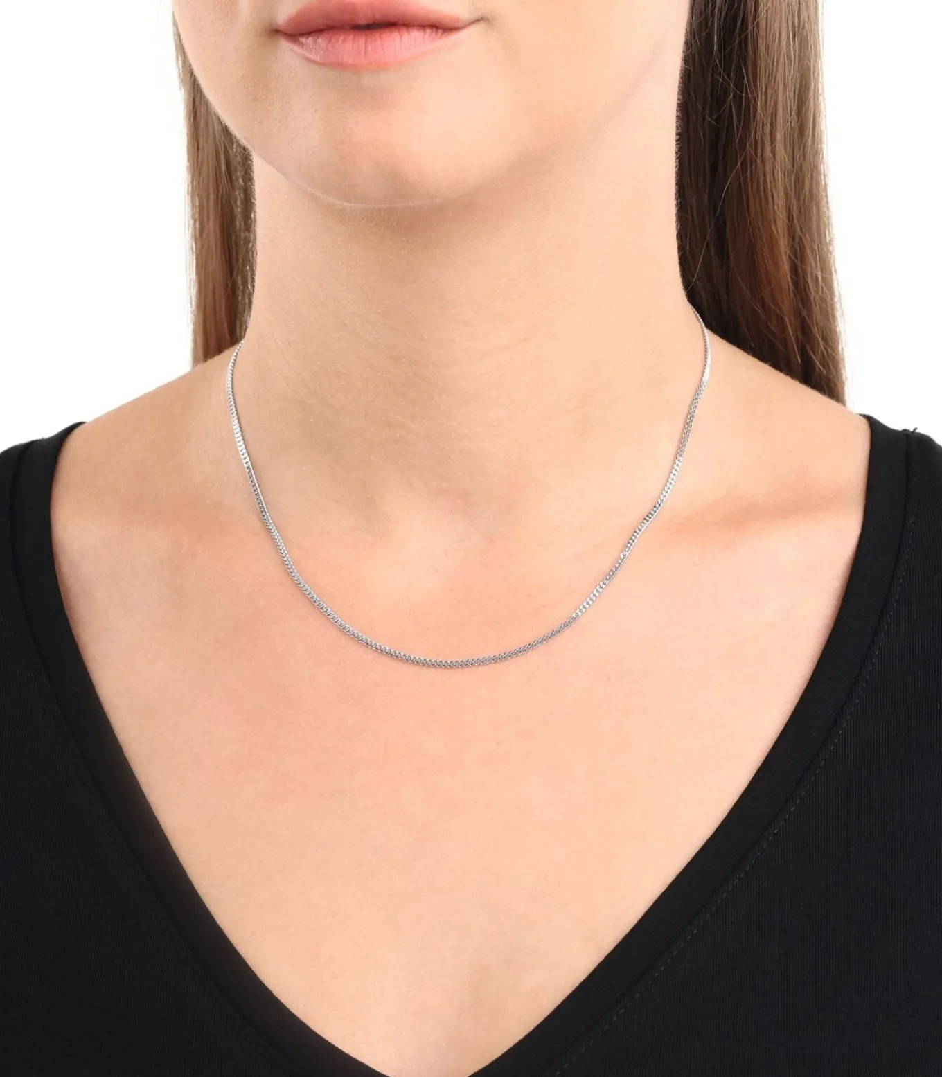 halsketting voor mannen en vrouwen, unisex, 925 Sterling zilver