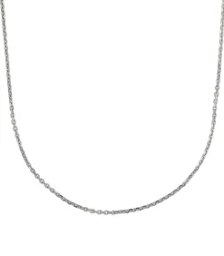 halsketting voor mannen en vrouwen, unisex, 925 Sterling zilver