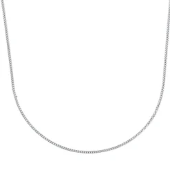 halsketting voor mannen en vrouwen, unisex, 925 Sterling zilver