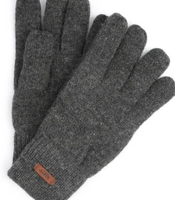 Handschoenen Haakon Lamswol Donkergrijs