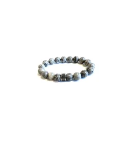 heren armband natuursteen mapstone