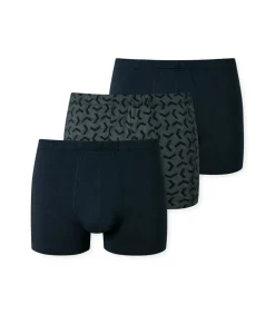 Heren Ondergoed Short 3 Pack Blauw