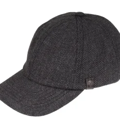 Heren Wollen Chevron pet