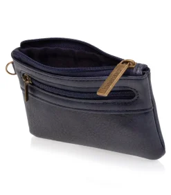 Herenportemonnee met rits Navy
