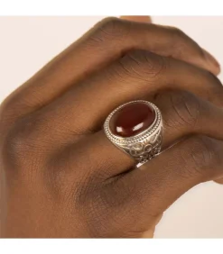Herenring zilver 