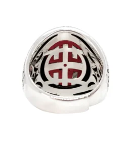 Herenring zilver 