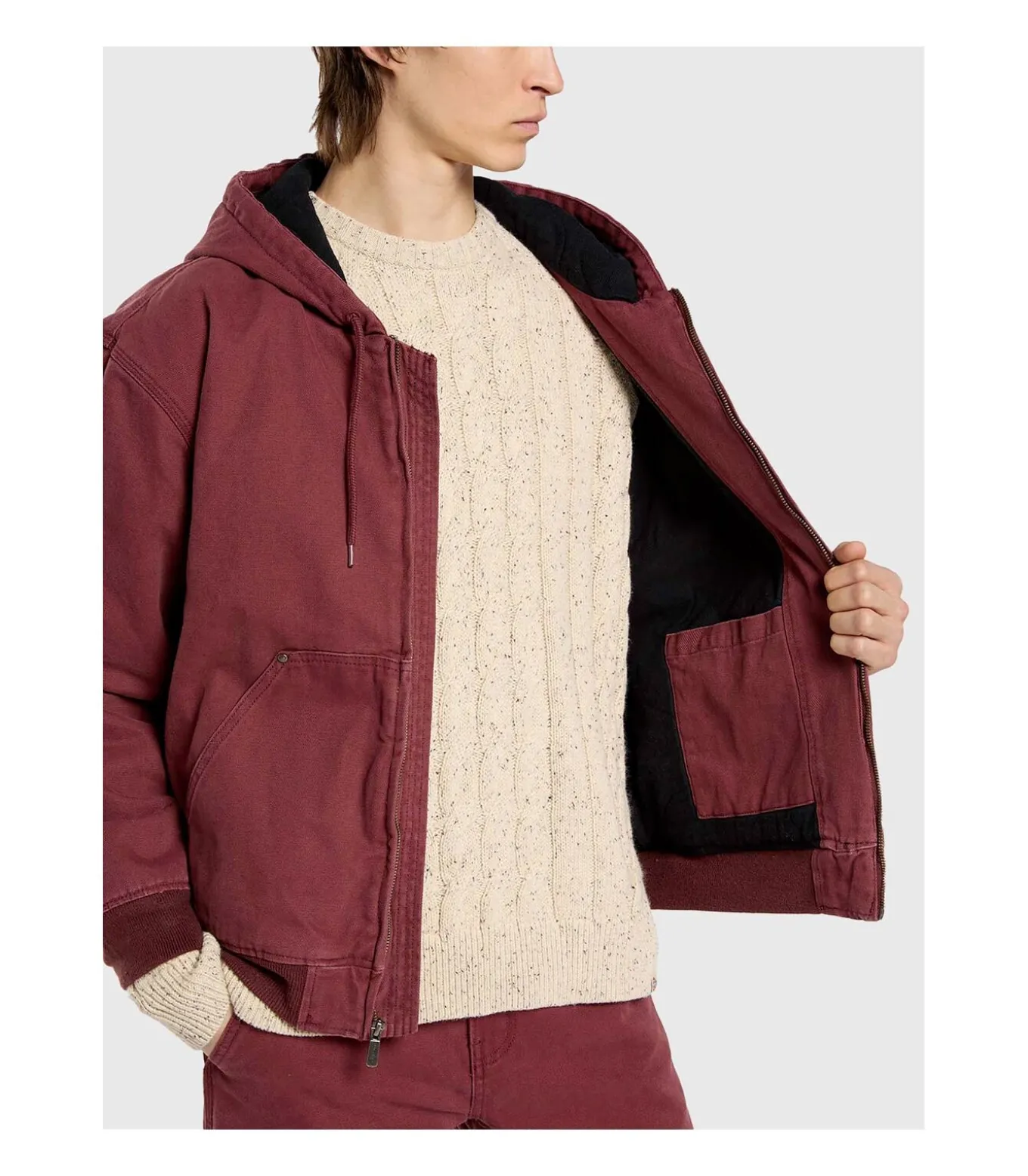 Hilham Hooded Canvas Jacket