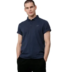 H4L22 - Poloshirt - Marineblauw