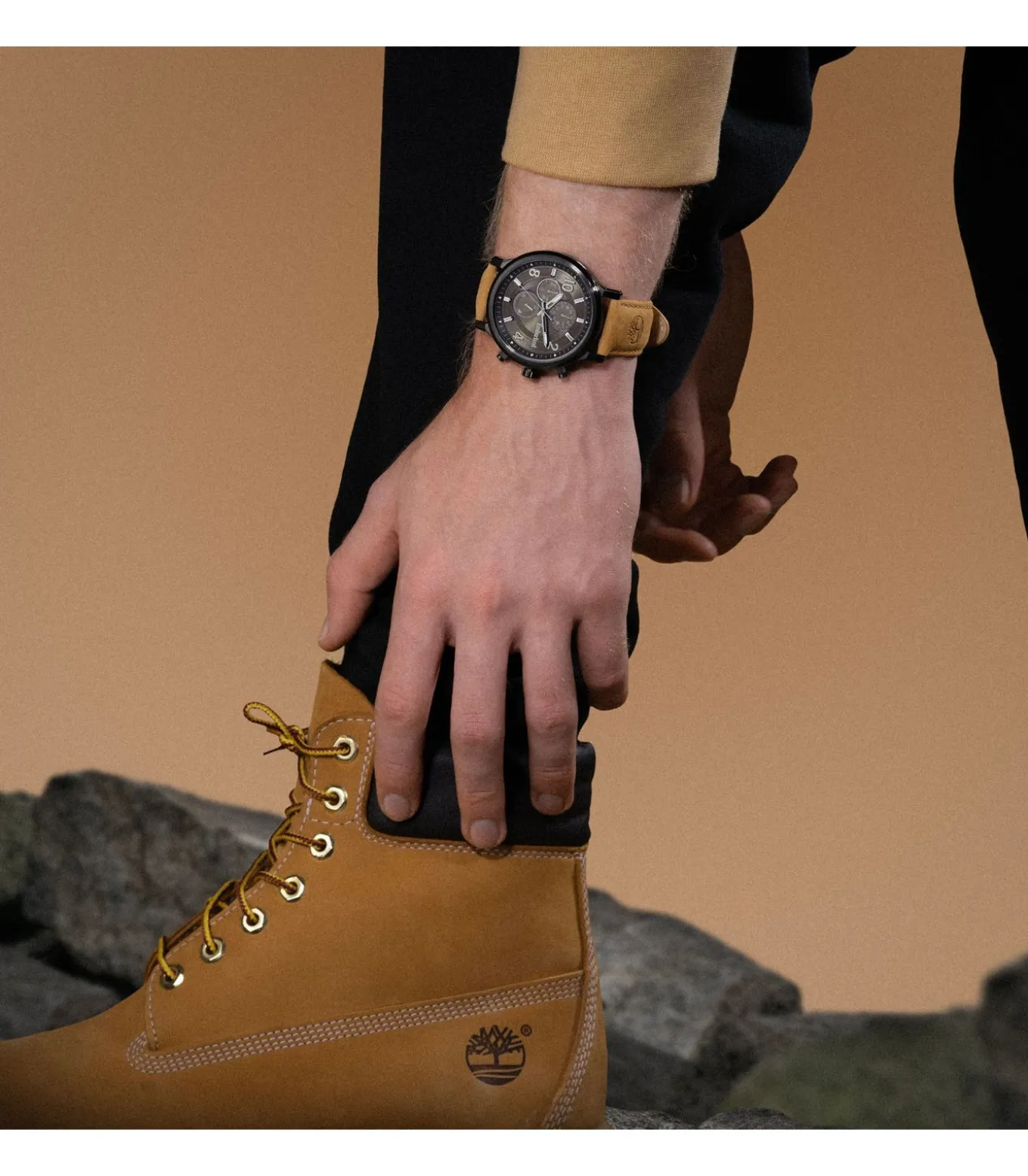 Horloge Driscoll Brown - Camel
