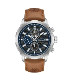 Horloge Hampton Harbour Blue - Brown