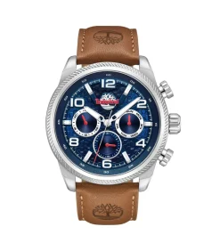 Horloge Henniker II Blue - Brown