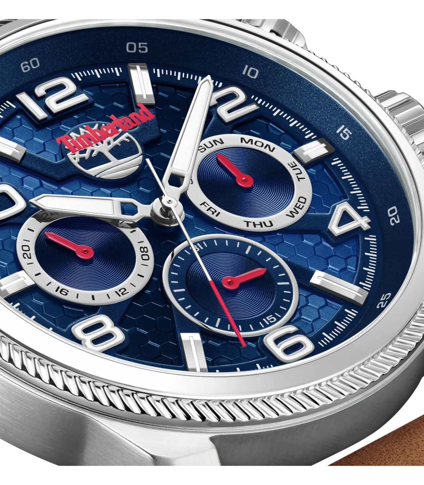 Horloge Henniker II Blue - Brown