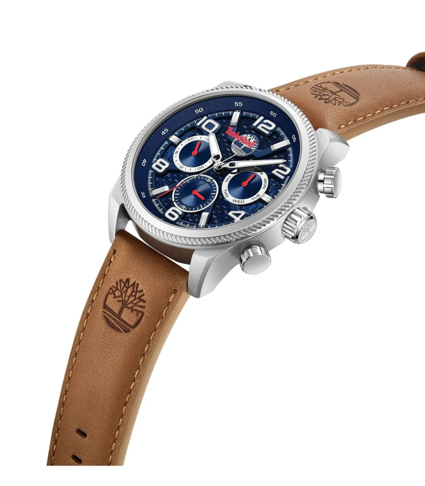 Horloge Henniker II Blue - Brown