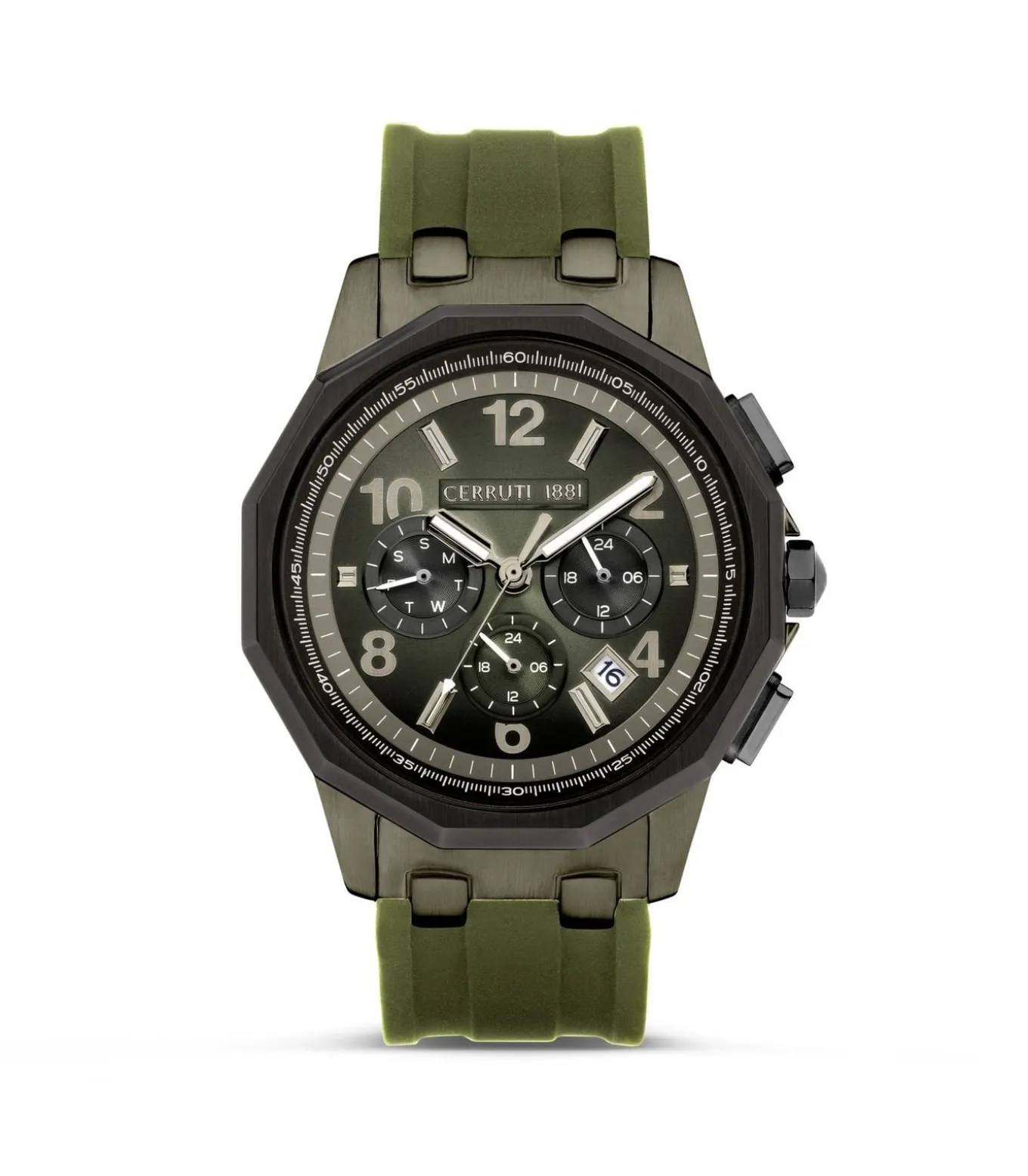 Horloge Molveno Clay green