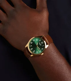 Horloge PU leer