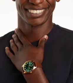 Horloge PU leer