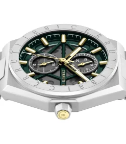 Horloge Ravello Green - Silver
