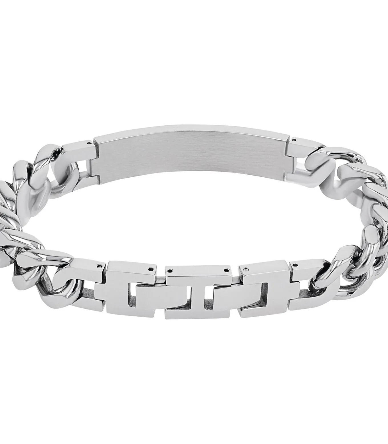 Identiteit Armband voor mannen, roestvrij staal
