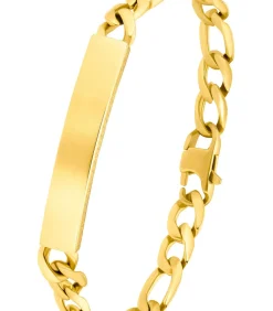 Identiteit Armband voor mannen en vrouwen, unisex, roestvrij staal
