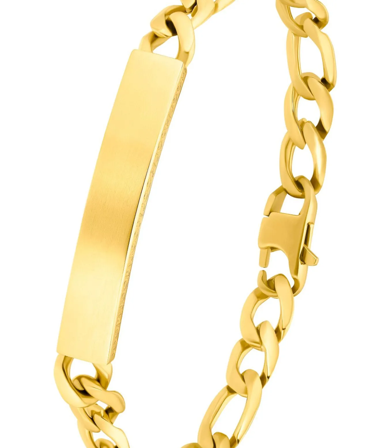 Identiteit Armband voor mannen en vrouwen, unisex, roestvrij staal