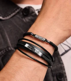 Identiteitsarmband voor mannen en vrouwen, unisex, roestvrij staal