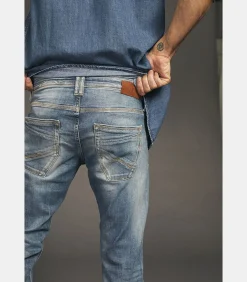 Jeans adjusted stretch 700/11, lengte 34