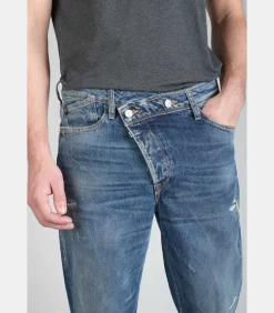 Jeans loose, wijd , 7/8
