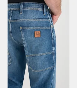 Jeans loose, wijd WORK, lengte 34