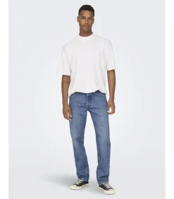 Jeans met wijde pijpen Edge