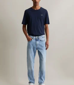Jeans model Linus slim taps toelopend