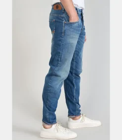 Jeans tapered , lengte 34