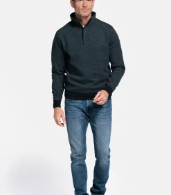 Katoenmix two-tone sweater -