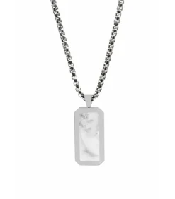 Ketting Met Hanger “Rectangle Pendant”