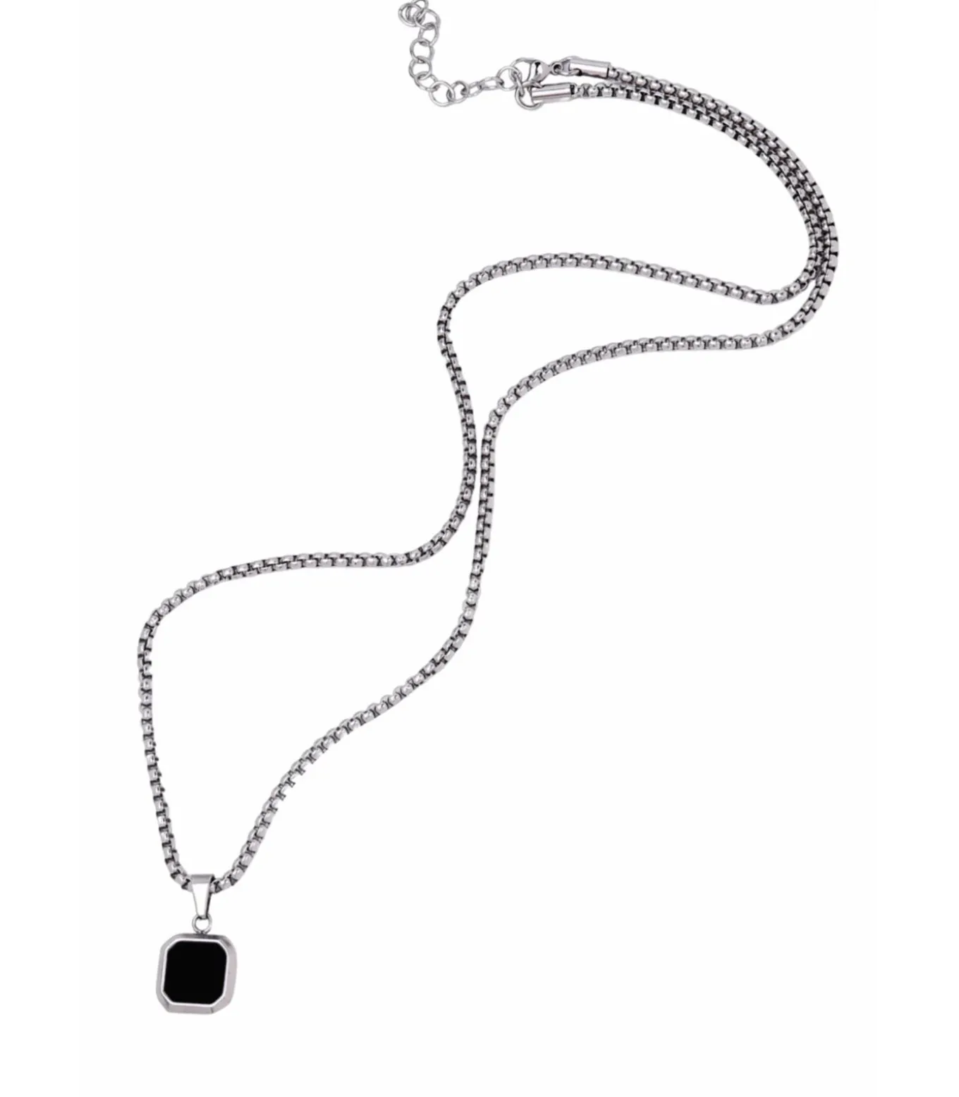 Ketting Met Hanger “Square Pendant”