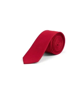 Kinderstropdas zijde rood