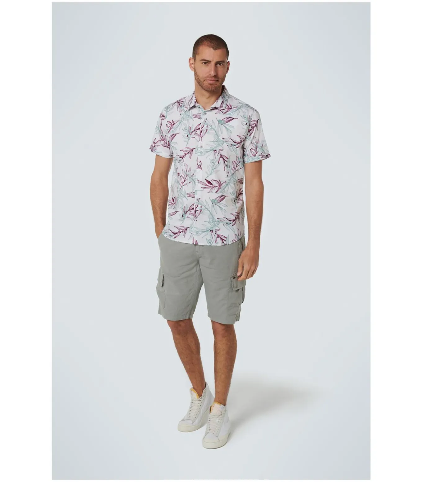 KM Overhemd Multicolour Print