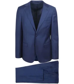 Kostuum Wol Royal Blauw