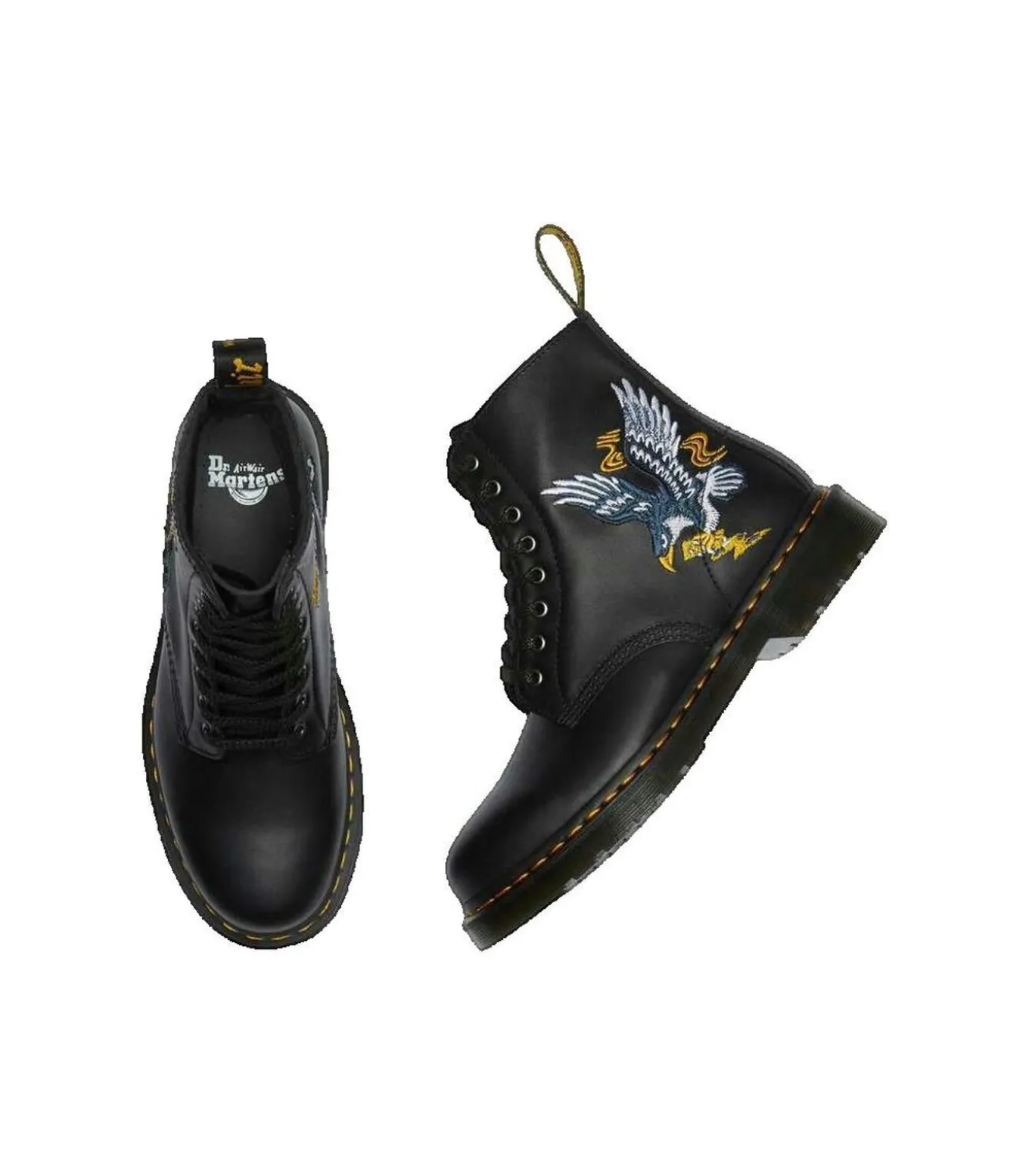 Laarzen Dr. Martens 1460 Souvenir Geborduurd