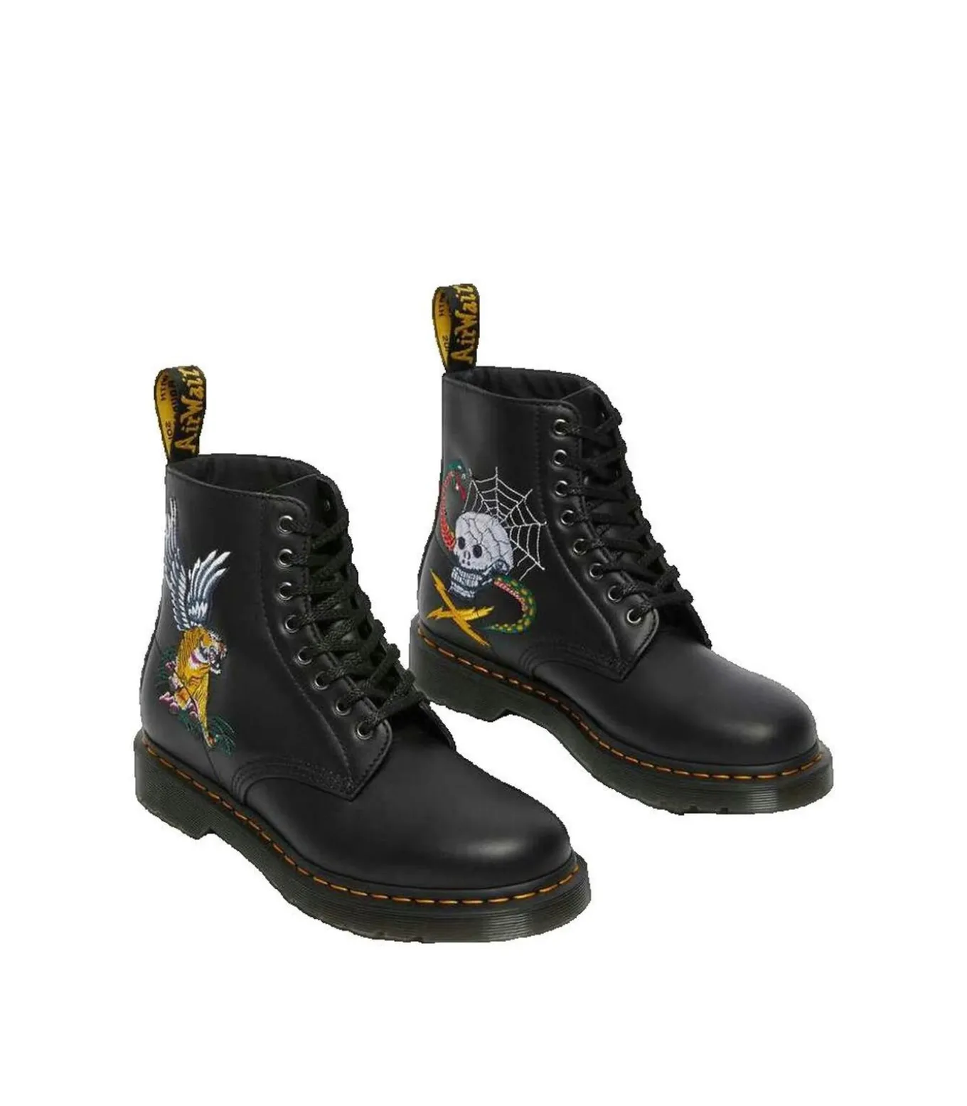 Laarzen Dr. Martens 1460 Souvenir Geborduurd