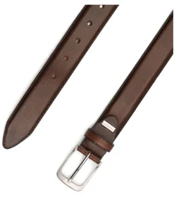 Leren Riem Polish Bruin