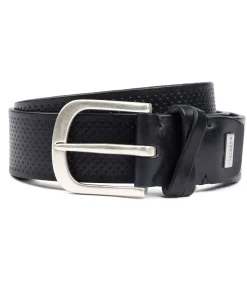 Leren Riem Roma Donkerblauw