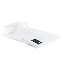 Level Five Shirt Extra Lange Mouwen Wit Dubbelmanchet