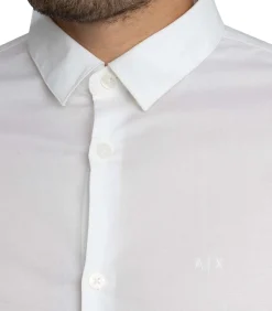 Logo Geweven Slim-Fit Overhemd