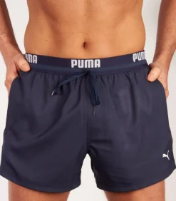 Logo Short Zwembroek Heren Navy