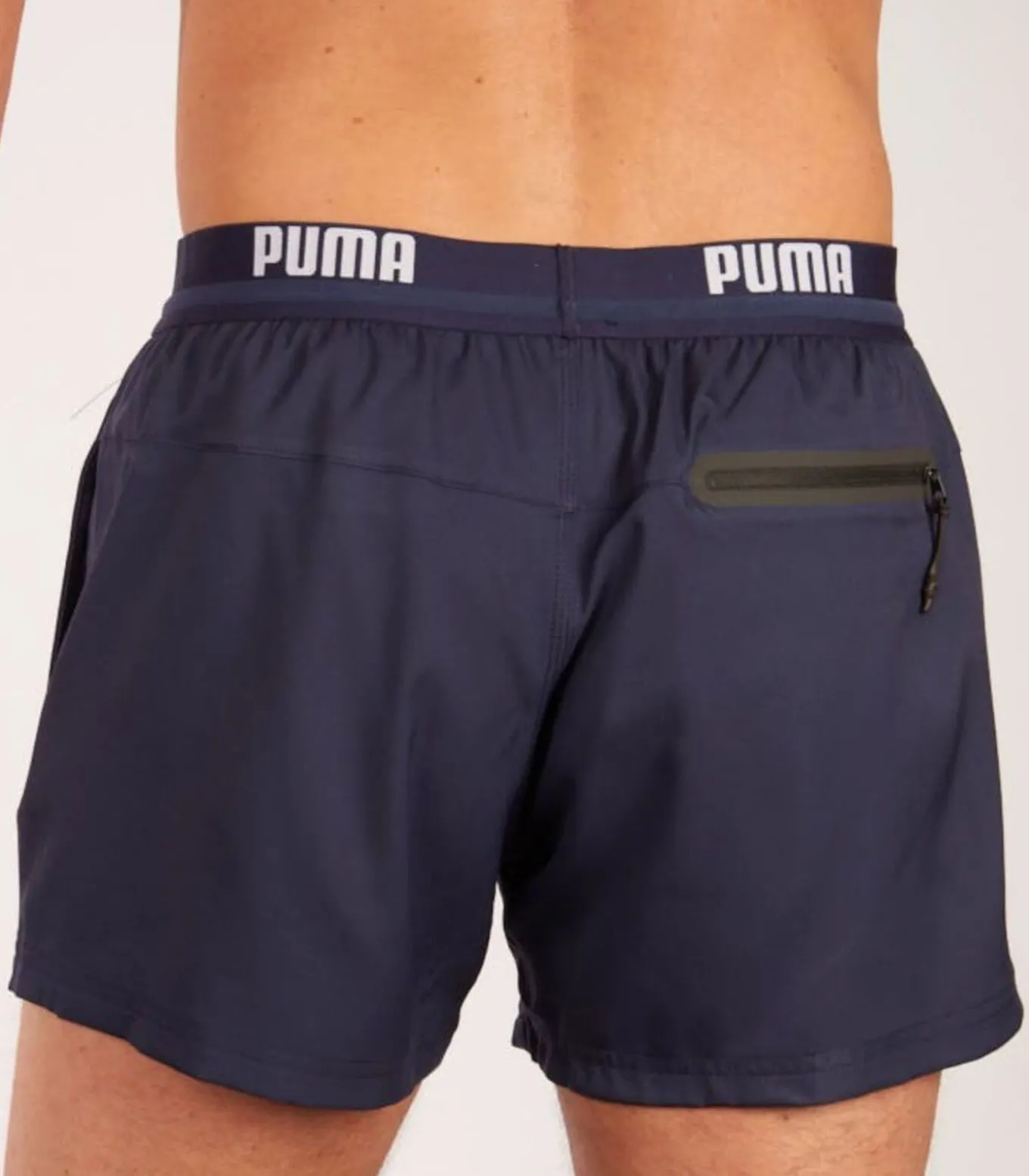 Logo Short Zwembroek Heren Navy