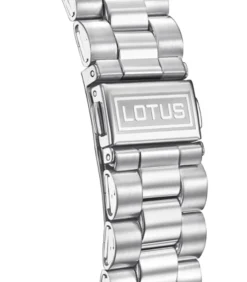 Lotus heren groen 316l roestvrij staal horloge armband