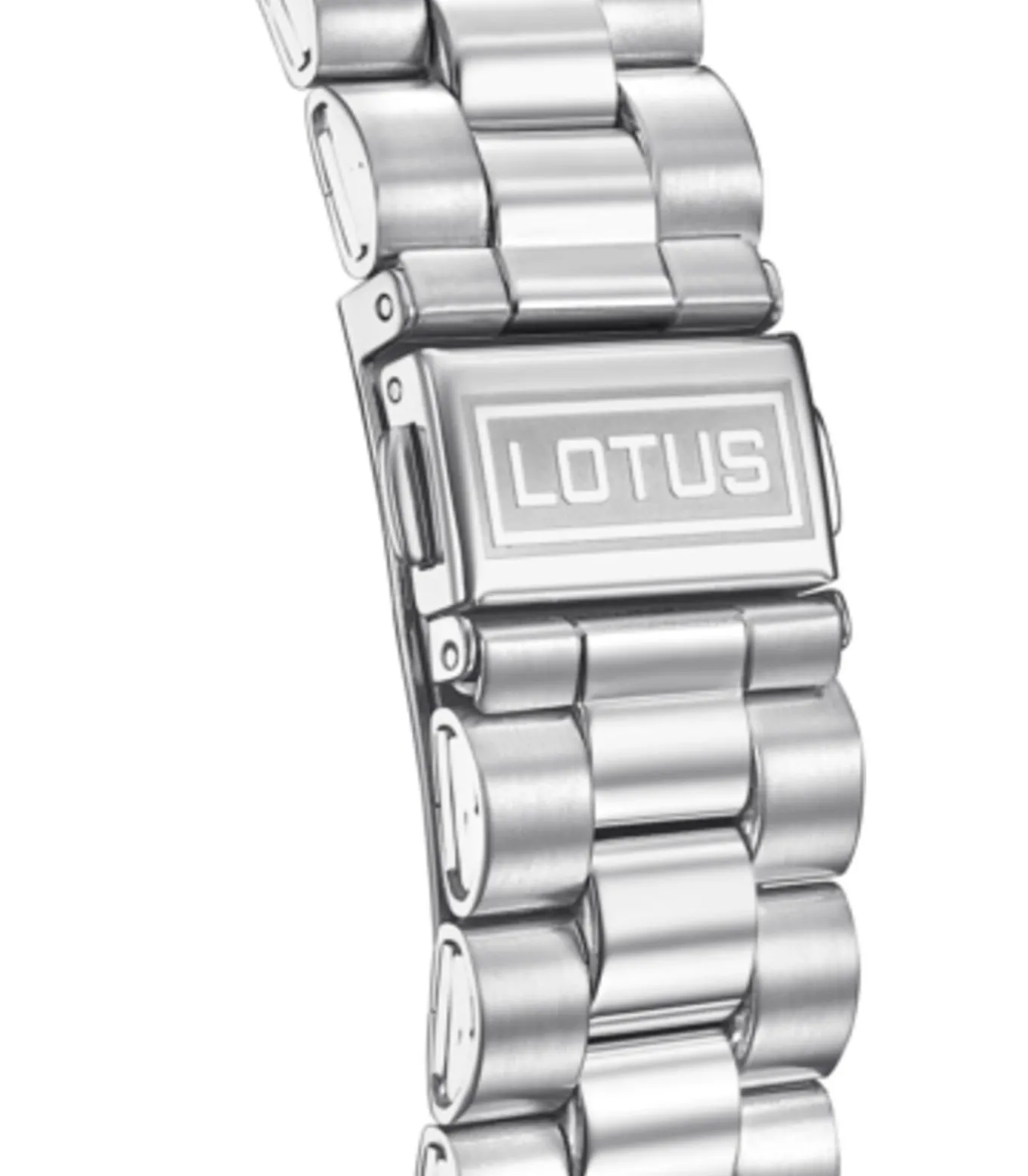 Lotus heren groen 316l roestvrij staal horloge armband