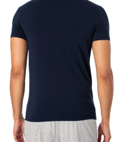 Lounge Organisch T-Shirt Met Logo Aan De Zijkant