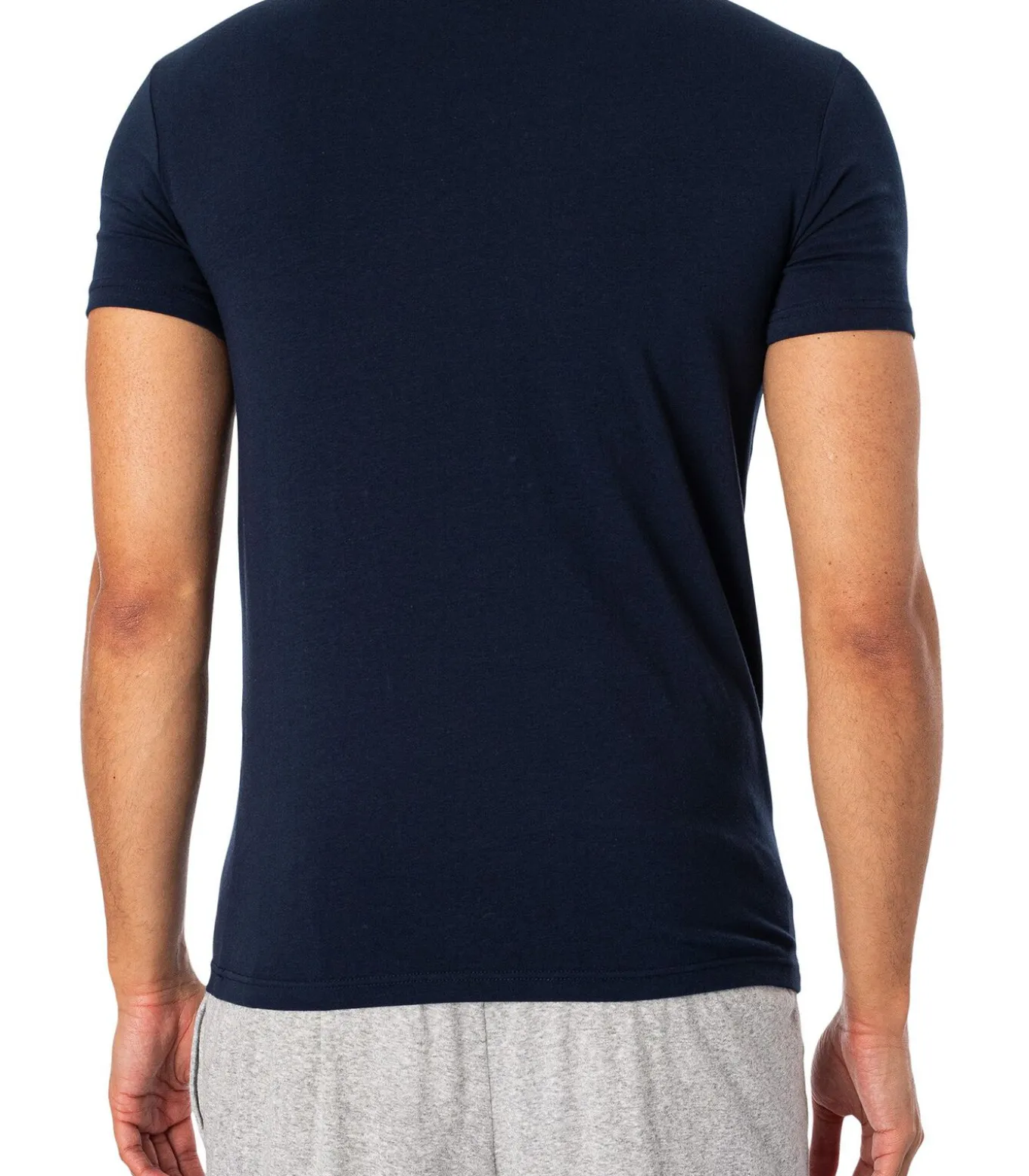 Lounge Organisch T-Shirt Met Logo Aan De Zijkant