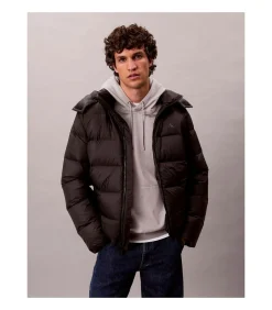Ls Nylon Zip Off Hoo
